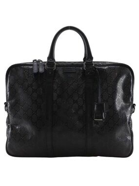 Gucci Briefcase GG Supreme Black Business